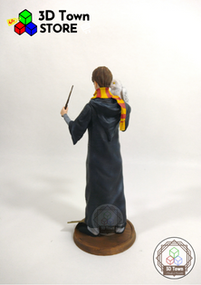 Figura de Harry Potter con Hedwig