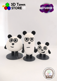 3 Pandas - Impresión 3D