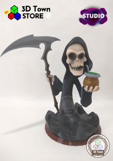 Figura de la Muerte con Mate y Oz - Impresión 3D